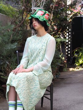 リブロ 三軒茶屋(LIBRO) レトロ×ゆるふわショート