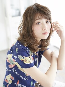 カノープス ヘアアンドメイクアップ(Canopus hair&make up) ふんわりパーマ[ゆる巻きロング/ミルクチョコレート/波巻き]