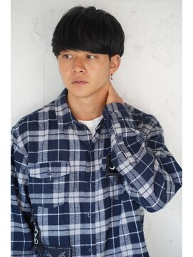 ロミーオム 本厚木(ROMMY. Homme) ナチュラルマッシュスタイル