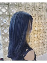 ワクヘアー(WaKu hair)&nbsp;ブルーグレージュ＋イエロー