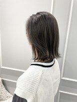 ネオリーブギンザ 銀座店(Neolive GINZA)&nbsp;グレージュと軽やかな切りっぱなしボブ
