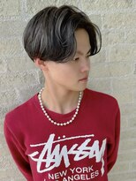 トップヘアーラウンジ 知立(TOP HAIR Lounge)&nbsp;女子ウケ抜群なナチュラルセンターパート！/アッシュブラック