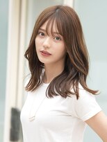 レイリー 原宿 表参道(Rayreee)&nbsp;くびレイヤーエモージュ小顔似合わせカット黄金比