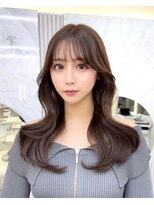 アフロートリノ(AFLOAT Leino)&nbsp;大人可愛い韓国ヘア　レイヤーカット　似合わせ顔まわりカット#