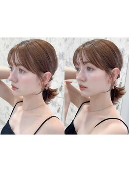 第一印象を決める前髪×顔周りのカット。小顔もトレンドも叶う唯一無二の似合わせ技術[韓国/髪質改善/仙台]