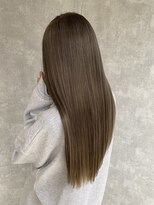 トリエ 川越(torie)&nbsp;グレージュブリーチカラーダブルカラーアッシュベージュ髪質改善