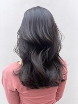 アイティーバイアルバム 藤沢店(IT by ALBUM)&nbsp;くびレイヤーエモージュ美髪アッシュブラック_ba486371