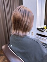 ログ(L.O.G)&nbsp;カット+バレイヤージュorエアータッチ+トリートメント【那覇】