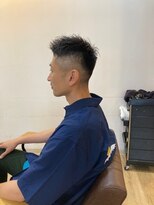 グランバイ アトリエドングリ(Grand × AtlierDonguri)&nbsp;お客様髪質改善データ1277（バックの短い刈り上げ）