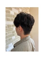 エルサフィロ キタハマ(el zafiro kitahama)&nbsp;20×30×40代×似合わせカット×パーマスタイル×メンズカット