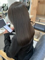 ジーナ 本八幡(Zina)&nbsp;大人かわいい20代30代40代小顔ショコラベージュ　Zina本八幡