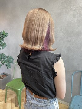 グローバルヘアー バランス(global hair BALANCE) 10代20代/ボブ/インナーカラー