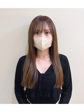 インプルーヴ アートスタイルヘアー(imProve Art style hair) 髪質改善ミルクティーカラー&最高級人毛レミーシールエクステ♪