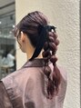 エル 横浜(eL)&nbsp;アップから編みおろし。お洋服に似合うセットお任せ下さい！