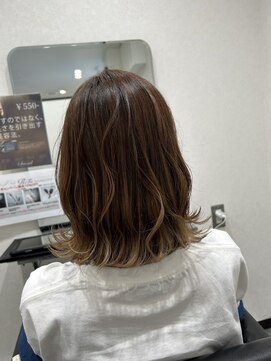 セカンド(Second) Second   ×　外ハネスタイル