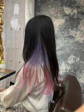 ユーアールキャッスル(UR CASTLE) インナー　カラー　グラデーション