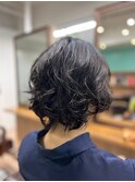 ふわくしゅパーマスタイル☆