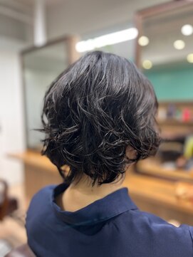 ヘアジーナ(Hair Jina) ふわくしゅパーマスタイル☆