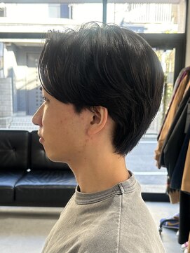 フゾンカウチ(fuzon kauti) men`sメンズカットツーブロックセンターパート束感ヘッドスパ