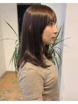 クラフト ヘア デザイン(CRAFT HAIR DESIGN)&nbsp;【CRAFT渡邉】艶髪レイヤー / ラベンダーブラウン