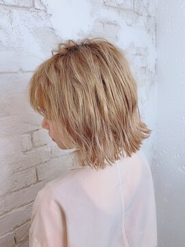 プライズ アイリス 池袋東口店(prize Iris) ダブルカラーミルクティーグレージュ池袋タンバルモリ韓国ヘア