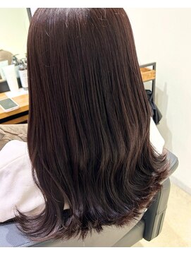 アン ビー(an B) ピンクブラウン/カラー/髪質改善