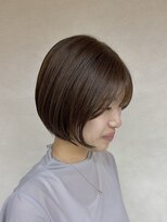 モノリス 武蔵小杉(MONOLITH.)&nbsp;ショートボブ/丸みボブ/ベージュカラー