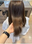 ベージュカラーミルクティーカラー透明感カラー
