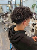 ソフトツイストパーマ/フェザーマッシュ/刈り上げ［綾瀬店］