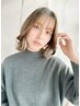 【ブリーチ1回＆オンカラー】イヤリングカラー＋カット＋ヘアケア　　￥9900