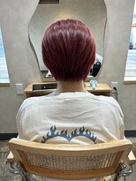 ユニカ 宇都宮(yunica)&nbsp;ショート　ハイトーン　チェリーレッド