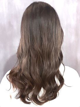 チョビー(Chobii) 表参道 コテ巻き風パーマ デジタルパーマ 暗めカラー韓国風