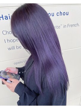 サヤ(Saya) 色落ちまで可愛いラベンダーカラー