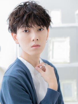 モッズヘア 越谷(mod's hair) ■ツイスパ無造作束感メンズショートマッシュ401-2越谷20代30代