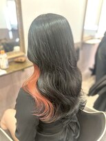 ヘアーサロン キー(Hair salon key)&nbsp;推し色インナーカラー