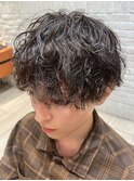 【シャドウパーマ】MEN’S HAIR/波巻ツイストスパイラル/横浜