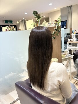 【L by first】髪質改善リタッチ