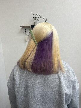 リングバイモアムー(Ring by Moremuu) <Hazuki>   インナーパープル