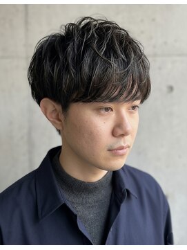 オールデイハローズ(ALL DAY HELLO'S) メンズ黒髪ニュアンスマッシュ京都河原町#5