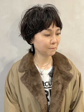 ラトリエコンタン(L´atelier Content) 】content Yumi】大人マッシュウルフdeパーマ