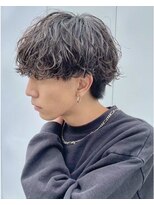 フィフス 栄(fifth)&nbsp;波巻きスパイラルパーマメンズマッシュツイストスパイラルパーマ