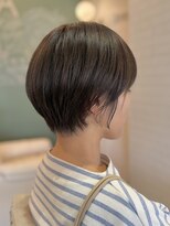 アンリー(Anree)&nbsp;【 Anree 】耳掛けれます◎スッキリ丸みマッシュショート☆