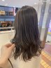 【透明感】カット+ハイライト+カラー+オージュアトリートメント ¥22000~