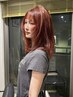 【秋におすすめ】暖色カラー＋髪質改善トリートメント