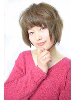 松本平太郎美容室 土浦パートワン(PART1)&nbsp;ゆるふわボブ　【土浦店】×30代