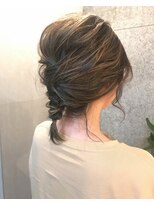 ルカ(RUCA)&nbsp;編み込みヘアアレンジ☆RUCA work style
