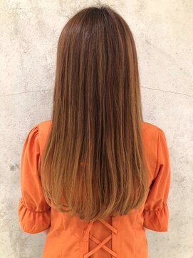 プランタンアヴェダ(printemps AVEDA) 風になびく！サラサラストレート！