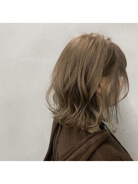 タグ(#tag) #ブロンドベージュ