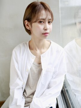 バース(BIRTH) 天神【BIRTH】大人ショート×ベージュ