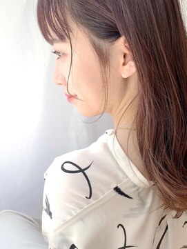 ケーツー心斎橋 クイーンズガーデン バイ ケーツー(K two QUEEN'S GARDEN by K two) シースルーバング×顔周りレイヤー3/田中/心斎橋&難波&なんば